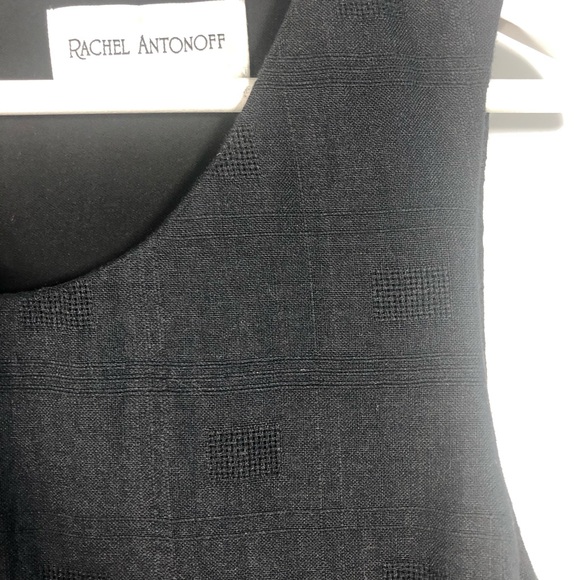 Rachel Antonoff Anthropologie black mini dress S - Picture 7 of 13